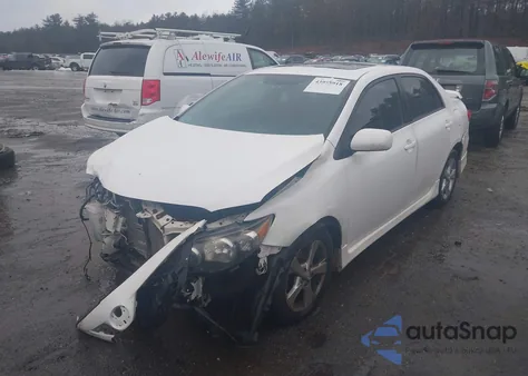 2012 Toyota Corolla S from USA, damaged, VIN 2T1BU4EEXCC870700